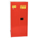 Eagle Manufacturing 96 Gallon, 5 Shelves, 2 Doors, Manual Close, Paint Safety Cabinet, Red - PI62