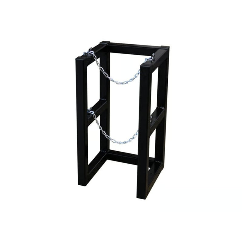 Justrite Gas Cylinder Barricade Rack, 1 Cylinder Capacity, 1 Wide by 1 ...