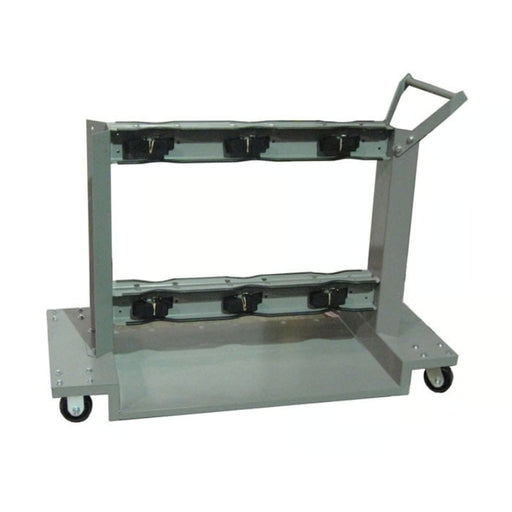 Justrite Gas Cylinder Cart, 6 Cylinder Capacity - 35058