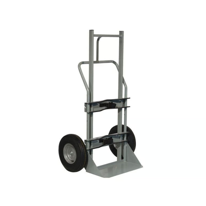 Justrite Single Cryogenic Cylinder Hand Truck, 10" Flat-Free Wheels - 35012