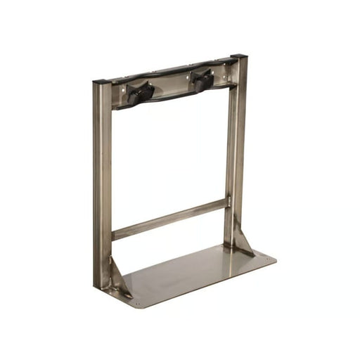 Justrite Stainless Steel Gas Cylinder Stand, 2 Cylinder Capacity - 35290