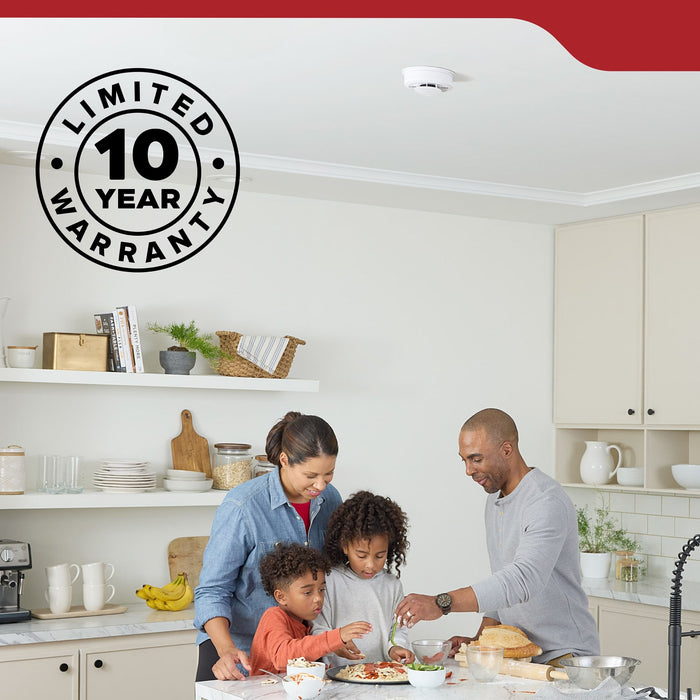 Kidde DETECT Hardwired with 10-Year Backup Battery Smoke Alarm - Model 20SA10-CA 10 Year Warranty