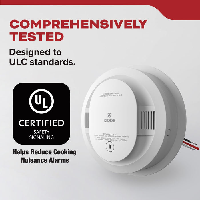Kidde DETECT Hardwired with 10-Year Backup Battery Smoke Alarm - Model 20SA10-CA Comprehensively Tested