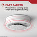 Kidde DETECT Hardwired with 10-Year Backup Battery Smoke Alarm - Model 20SA10-CA Fast Alerts Feature