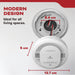 Kidde DETECT Hardwired with 10-Year Backup Battery Smoke Alarm - Model 20SA10-CA Modern Design
