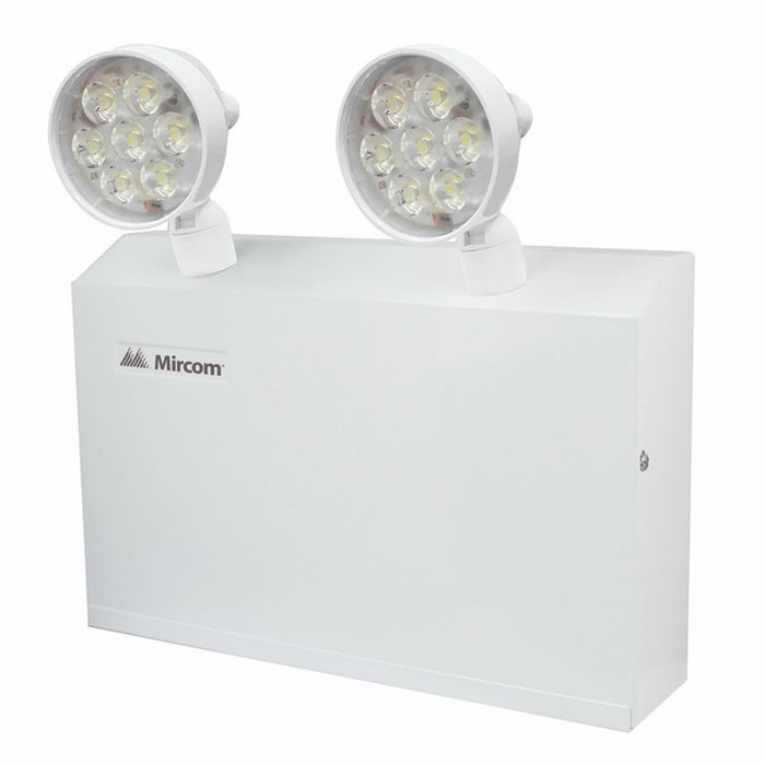 Mircom 12V 95W Emergency Battery Backup Unit with 2x5W LED Heads - EL-7062S5