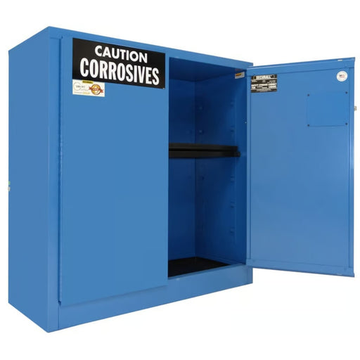 Securall 30 Gallon Acid/Corrosive Storage Cabinet, 1 Shelves, 2 Door Manual - C130