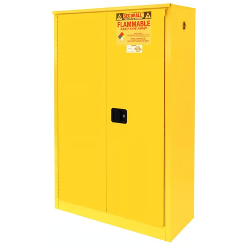 Securall 60 Gallon Paint Storage Cabinet, Self-Close Self-Latch Sliding Door - P260