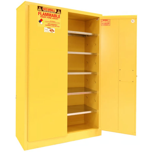 Securall 60 Gallon Paint Storage Cabinet, Self-Latch Standard 2-Door - P160 Body