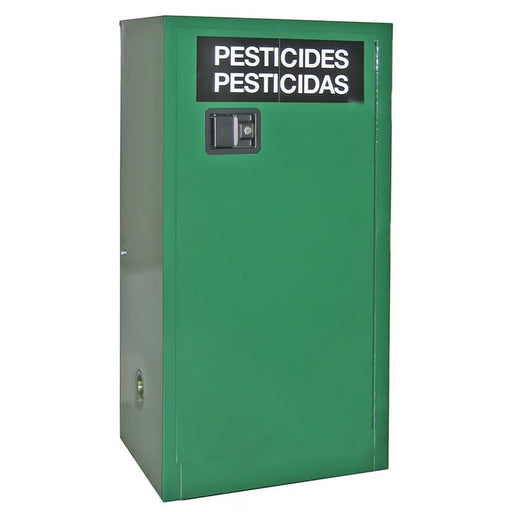 Securall 60 Gallon Pesticide Storage Cabinet, Self-Close Self-Latch Safe-T-Door 