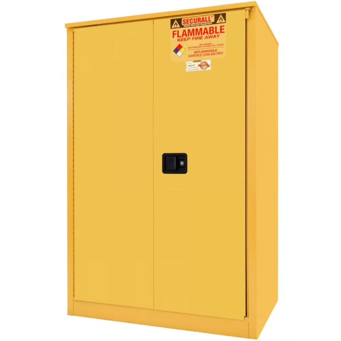 Securall 90 Gallon Flammable Storage Cabinet, Self-Close Self-Latch Sliding Door - A290 Body