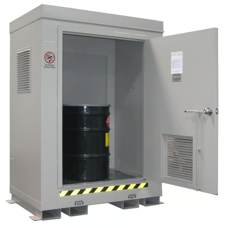 Securall Hazmat Locker w/ Damage Limiting Construction Panel - B200X ...