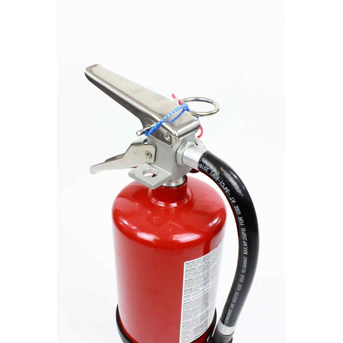 Strike First 10 lb BC Fire Extinguisher Back of Head