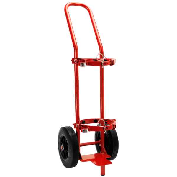 Strike First 30 lb ABC Fire Extinguisher HD Cart