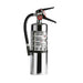Strike First 5 lb ABC 3A40BC Chrome Fire Extinguisher with Wall Bracket Model