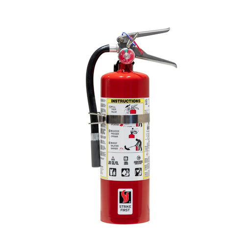 Strike First 5 lb ABC 3A40BC Fire Extinguisher with Vehicle Bracket