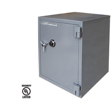 USCAN Eagle SB Series SB-04C Fire and Burglary Safe with Mechanical Lock Gray Color