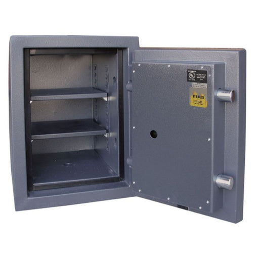 USCAN FB Series FB1913-E Fire and Burglary Safe Door Open with Interior Shelves