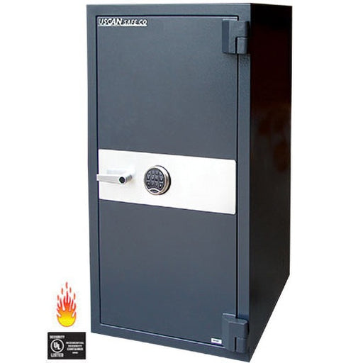 USCAN FB Series FB5920-E Fire and Burglary Safe with Electronic Keypad Door Close
