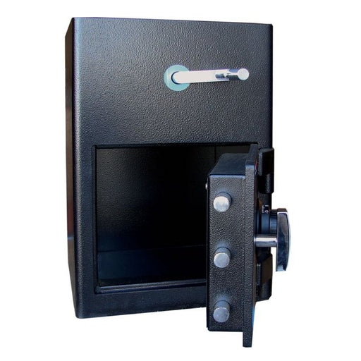 USCAN RH2014-E Depository Safe with Electronic Keypad Door Open Front View