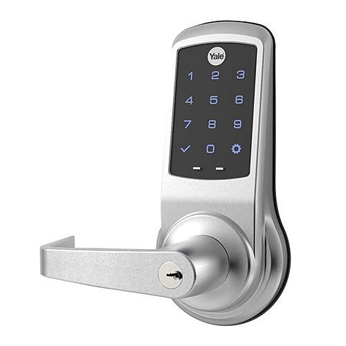 Yale nexTouch NTB623-NR-AU-626 Touchscreen Keypad Cylindrical Lock in Satin Chrome