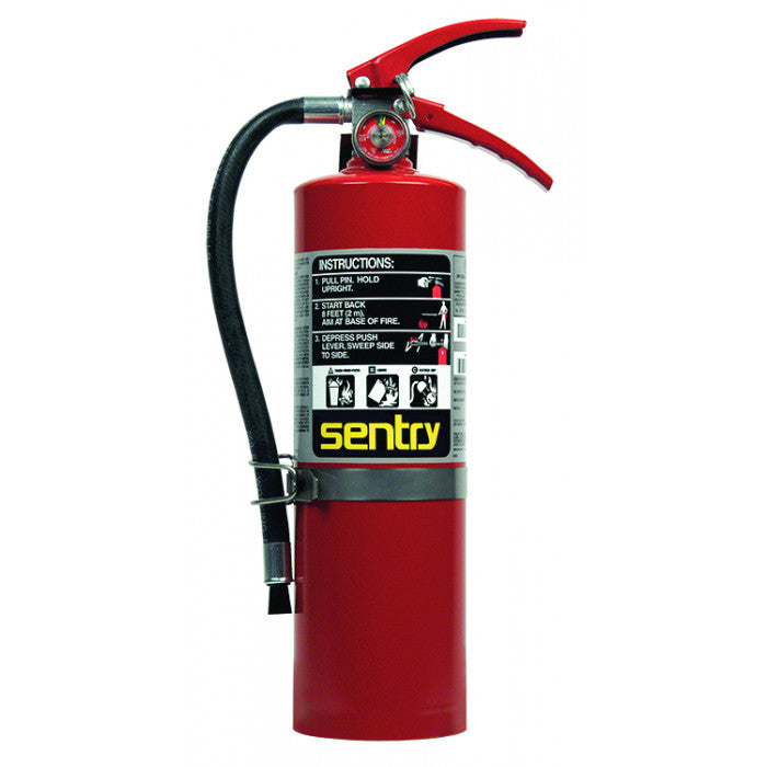 Ansul 5 LB ABC 3A40BC Fire Extinguisher with Vehicle Bracket