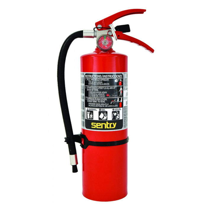 Ansul 5 LB ABC 3A40BC Fire Extinguisher with Wall Bracket