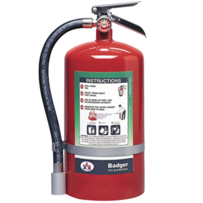 Badger Halotron-1 15 lb. Fire Extinguisher - 23830