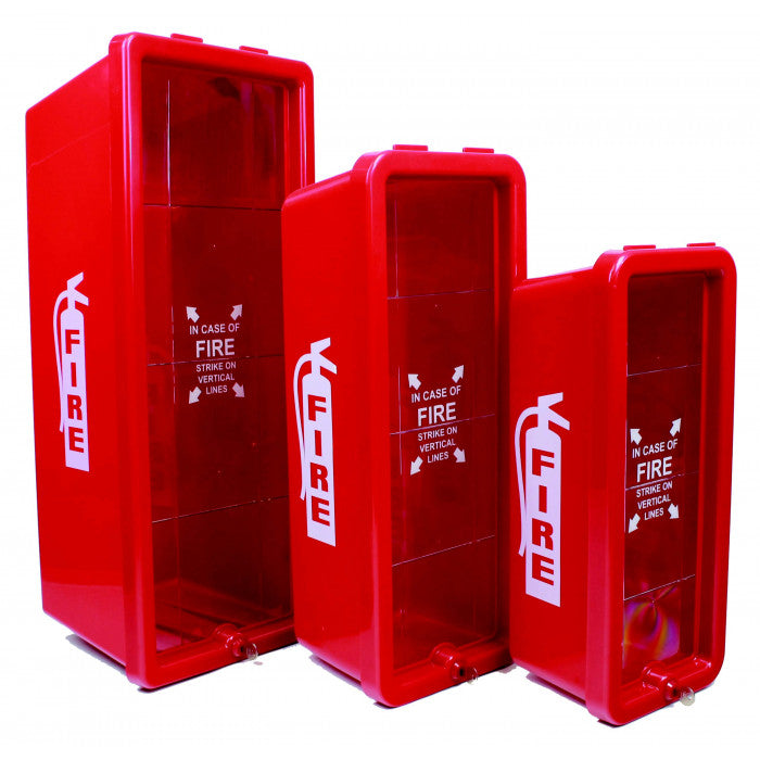Nosredna 10 LB FT Series Poly Fire Extinguisher Cabinet