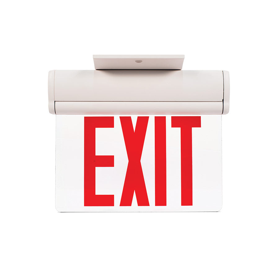Mircom Slim LED Emergency Exit Sign EL-7008R — Safety Plus Pro