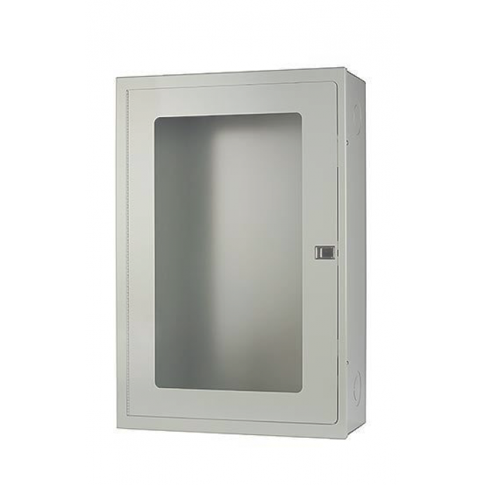 Nosredna Surface Mount Fire Hose Cabinet - White - 20x30x8