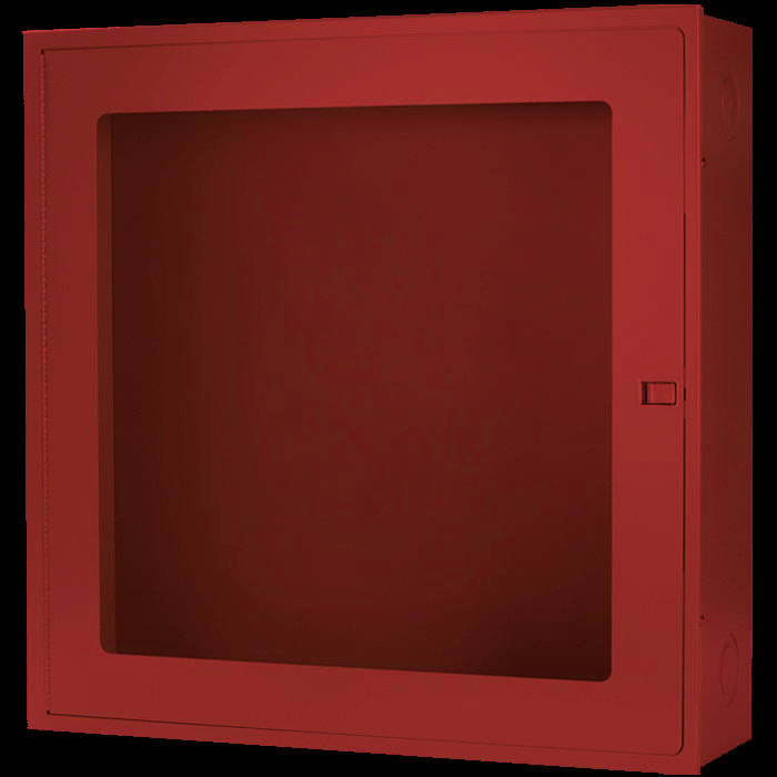 Nosredna Surface Mount Fire Hose Cabinet - Red - 30x30x6