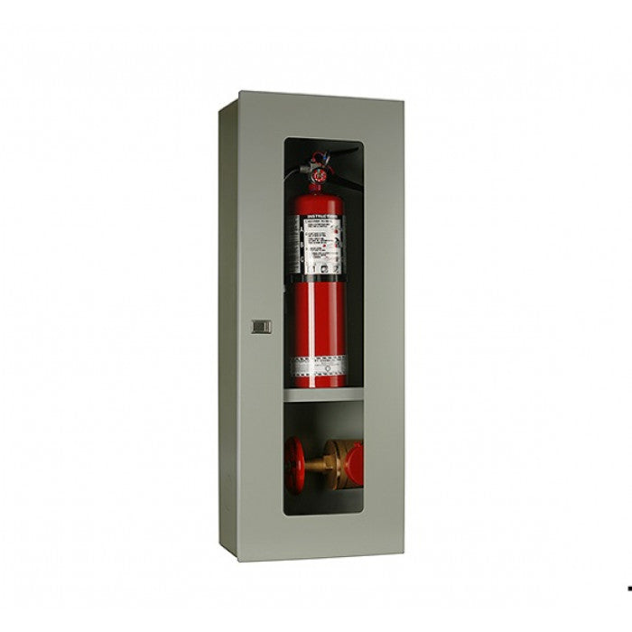 Nosredna 10 LB Surface Mount Extinguisher And Valve Cabinet -14x38x8