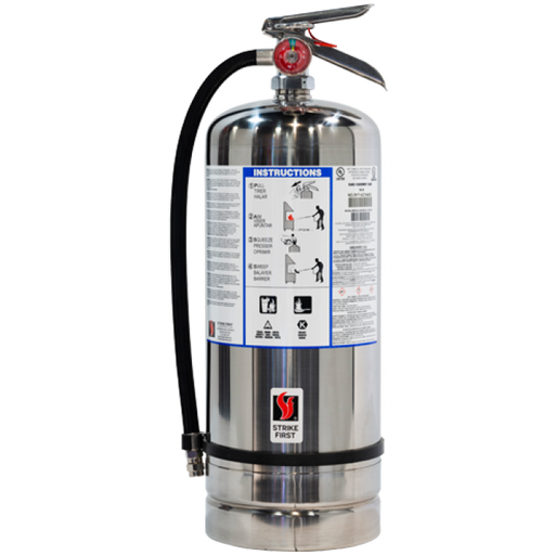 Strike First 6 L K Class Wet Chemical Fire Extinguisher