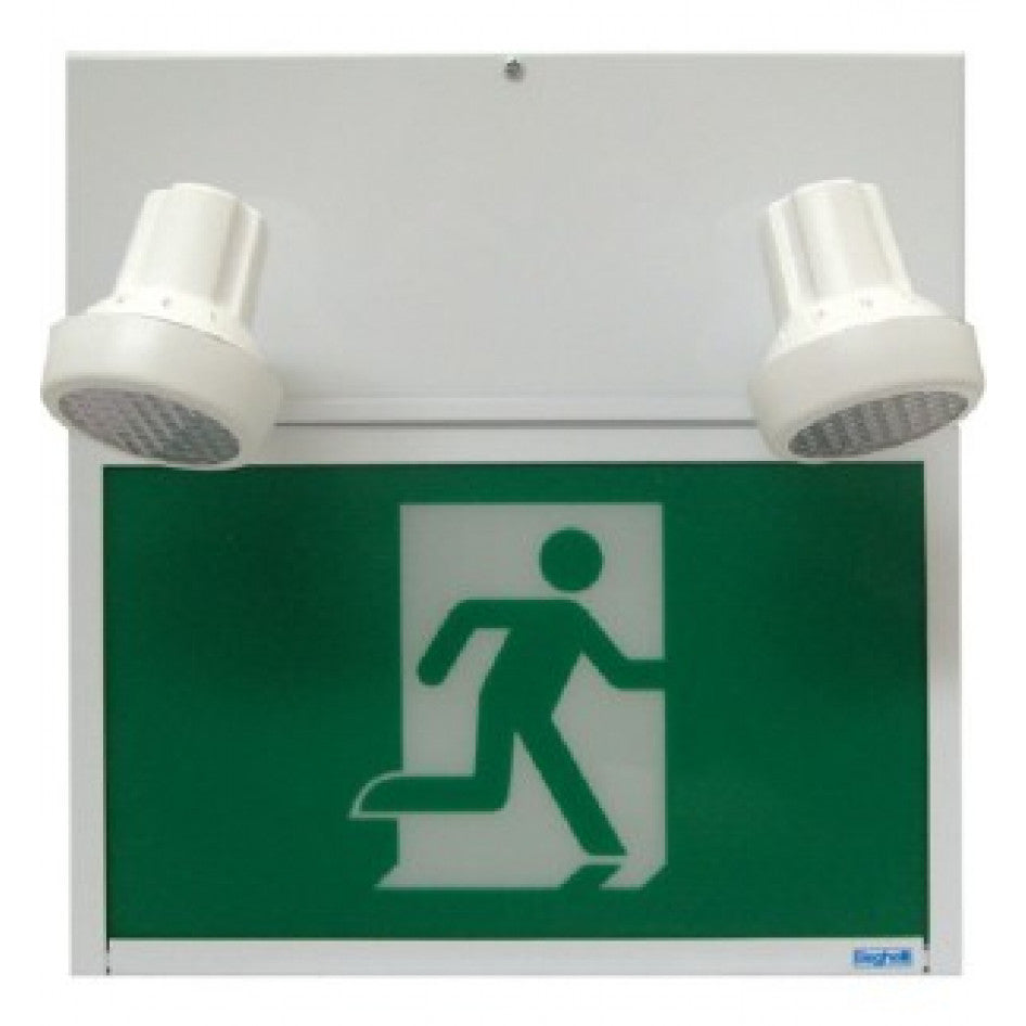 Beghelli Steel Combo Running Man 6V 36W c/w 2 PAR 18, 9W heads SL-RM-6 ...