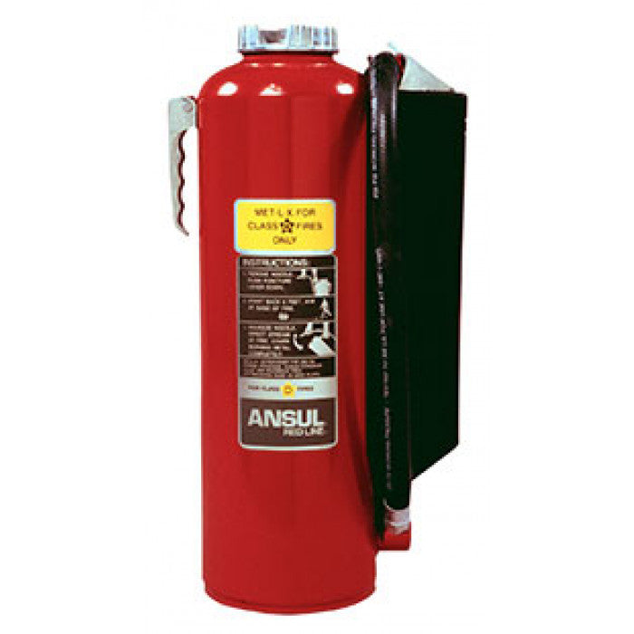 Ansul 30 LB Fire Extinguisher Met-L-X 30 G Class D Ul/Fm Approved C/W Wall Brkt