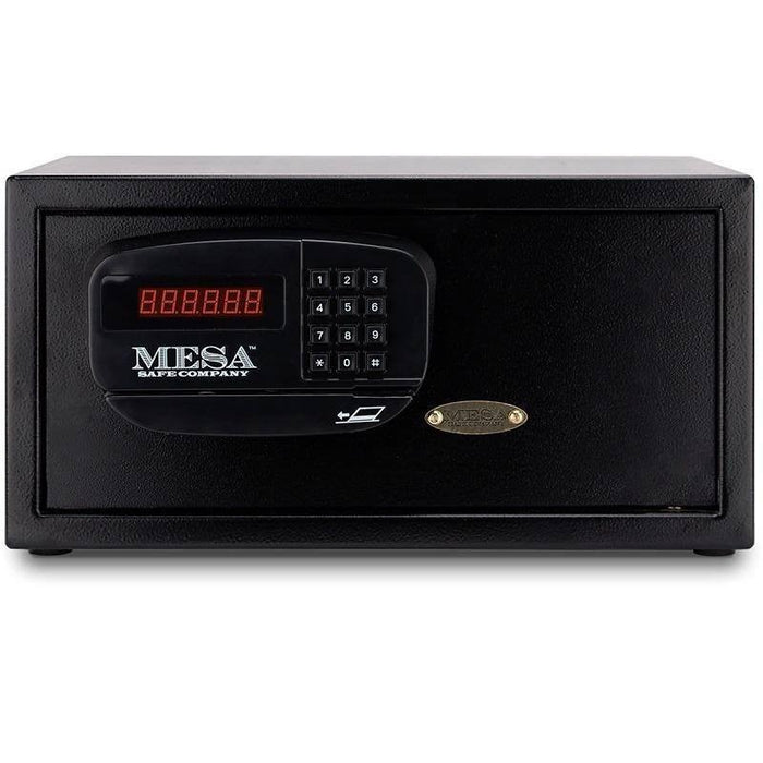 Mesa Hotel Safe w/ Card Swipe MHRC916E-BLK - Keyed Differently - Black