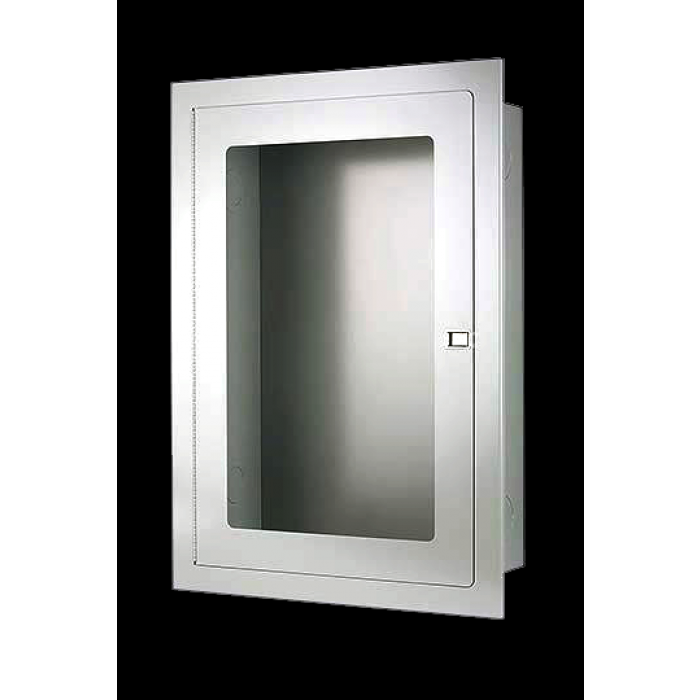 Nosredna Recessed Fire Hose Cabinet - White - 22x30x8